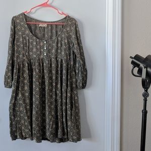 Ralph Lauren Floral Green Dress